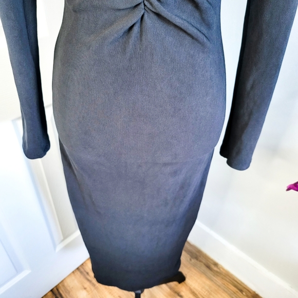 ZARA OTTOMAN KNIT DRESS NWT - Picture 11 of 16